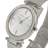 Buy Shop Michael Kors Darci Silver Dial Silver Mesh Bracelet Watch for Women - MK3367 USA Online