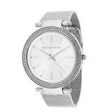Buy Shop Michael Kors Darci Silver Dial Silver Mesh Bracelet Watch for Women - MK3367 USA Online