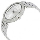 Buy Shop Michael Kors Darci Silver Dial Silver Stainless Steel Strap Watch for Women - MK3190 USA Online