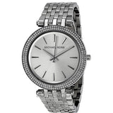 Buy Shop Michael Kors Darci Silver Dial Silver Stainless Steel Strap Watch for Women - MK3190 USA Online