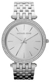 Buy Shop Michael Kors Darci Silver Dial Silver Stainless Steel Strap Watch for Women - MK3190 USA Online