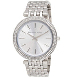Buy Shop Michael Kors Darci Silver Dial Silver Stainless Steel Strap Watch for Women - MK3190 USA Online