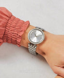Buy Shop Michael Kors Darci Silver Dial Silver Stainless Steel Strap Watch for Women - MK3364 USA Online
