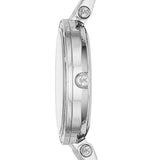 Buy Shop Michael Kors Darci Silver Dial Silver Stainless Steel Strap Watch for Women - MK3364 USA Online