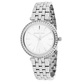 Buy Shop Michael Kors Darci Silver Dial Silver Stainless Steel Strap Watch for Women - MK3364 USA Online