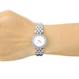 Buy Shop Michael Kors Darci Silver Dial Silver Steel Strap Watch for Women - MK3294 USA Online