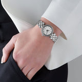 Buy Shop Michael Kors Darci Silver Dial Silver Steel Strap Watch for Women - MK3294 USA Online