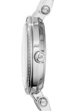 Buy Shop Michael Kors Darci Silver Dial Silver Steel Strap Watch for Women - MK3294 USA Online