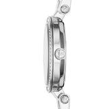 Buy Shop Michael Kors Darci Silver Dial Silver Steel Strap Watch for Women - MK3294 USA Online