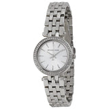 Buy Shop Michael Kors Darci Silver Dial Silver Steel Strap Watch for Women - MK3294 USA Online