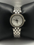 Michael Kors Darci Silver Dial Silver Steel Strap Watch for Women - MK3294