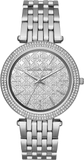 Buy Shop Michael Kors Darci Silver Dial Silver Steel Strap Watch for Women - MK3404 USA Online