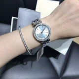 Buy Shop Michael Kors Darci Silver Dial Silver Steel Strap Watch for Women - MK3429 USA Online