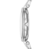 Buy Shop Michael Kors Darci Silver Dial Silver Steel Strap Watch for Women - MK3429 USA Online