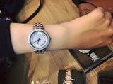 Buy Shop Michael Kors Darci Silver Dial Silver Steel Strap Watch for Women - MK3476 USA Online