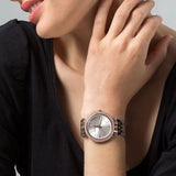 Buy Shop Michael Kors Darci Silver Dial Two Tone Stainless Steel Strap Watch for Women - MK3203 USA Online