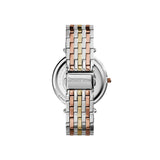 Buy Shop Michael Kors Darci Silver Dial Two Tone Stainless Steel Strap Watch for Women - MK3203 USA Online
