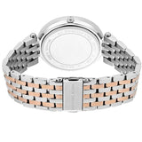 Buy Shop Michael Kors Darci Silver Dial Two Tone Stainless Steel Strap Watch for Women - MK3203 USA Online