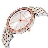 Buy Shop Michael Kors Darci Silver Dial Two Tone Stainless Steel Strap Watch for Women - MK3203 USA Online