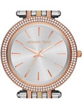 Buy Shop Michael Kors Darci Silver Dial Two Tone Stainless Steel Strap Watch for Women - MK3203 USA Online