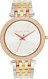 Buy Shop Michael Kors Darci Silver Dial Two Tone Stainless Steel Strap Watch for Women - MK3203 USA Online