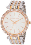 Buy Shop Michael Kors Darci Silver Dial Two Tone Stainless Steel Strap Watch for Women - MK3203 USA Online