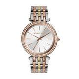 Buy Shop Michael Kors Darci Silver Dial Two Tone Stainless Steel Strap Watch for Women - MK3203 USA Online