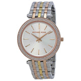 Buy Shop Michael Kors Darci Silver Dial Two Tone Stainless Steel Strap Watch for Women - MK3203 USA Online