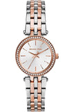 Buy Shop Michael Kors Darci Silver Dial Two Tone Stainless Steel Strap Watch for Women - MK3203 USA Online