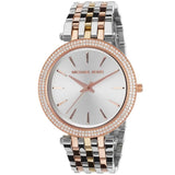 Buy Shop Michael Kors Darci Silver Dial Two Tone Stainless Steel Strap Watch for Women - MK3203 USA Online