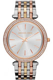 Buy Shop Michael Kors Darci Silver Dial Two Tone Stainless Steel Strap Watch for Women - MK3203 USA Online
