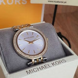 Buy Shop Michael Kors Darci Silver Dial Two Tone Stainless Steel Strap Watch for Women - MK3215 USA Online