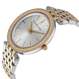 Buy Shop Michael Kors Darci Silver Dial Two Tone Stainless Steel Strap Watch for Women - MK3215 USA Online