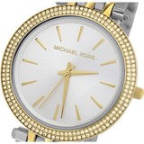 Buy Shop Michael Kors Darci Silver Dial Two Tone Stainless Steel Strap Watch for Women - MK3215 USA Online