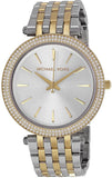 Buy Shop Michael Kors Darci Silver Dial Two Tone Stainless Steel Strap Watch for Women - MK3215 USA Online