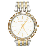 Buy Shop Michael Kors Darci Silver Dial Two Tone Stainless Steel Strap Watch for Women - MK3215 USA Online