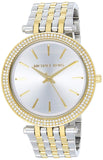 Buy Shop Michael Kors Darci Silver Dial Two Tone Stainless Steel Strap Watch for Women - MK3215 USA Online