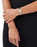 Buy Shop Michael Kors Darci Silver Dial Two Tone Steel Strap Watch for Women - MK3298 USA Online