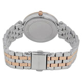 Buy Shop Michael Kors Darci Silver Dial Two Tone Steel Strap Watch for Women - MK3298 USA Online