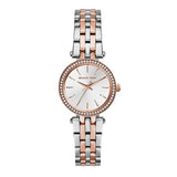 Buy Shop Michael Kors Darci Silver Dial Two Tone Steel Strap Watch for Women - MK3298 USA Online