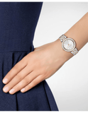 Buy Shop Michael Kors Darci Silver Dial Two Tone Steel Strap Watch for Women - MK3405 USA Online