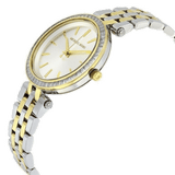 Buy Shop Michael Kors Darci Silver Dial Two Tone Steel Strap Watch for Women - MK3405 USA Online