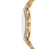 Buy Shop Michael Kors Darci White Dial Gold Steel Strap Watch for Women - MK3727 USA Online