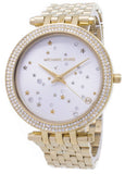 Buy Shop Michael Kors Darci White Dial Gold Steel Strap Watch for Women - MK3727 USA Online