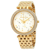 Buy Shop Michael Kors Darci White Dial Gold Steel Strap Watch for Women - MK3727 USA Online