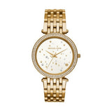 Buy Shop Michael Kors Darci White Dial Gold Steel Strap Watch for Women - MK3727 USA Online