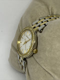 Buy Shop Michael Kors Darci White Dial Two Tone Steel Strap Watch for Women - MK3323 USA Online