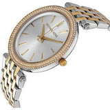 Buy Shop Michael Kors Darci White Dial Two Tone Steel Strap Watch for Women - MK3323 USA Online
