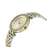 Buy Shop Michael Kors Darci White Dial Two Tone Steel Strap Watch for Women - MK3323 USA Online