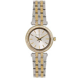 Buy Shop Michael Kors Darci White Dial Two Tone Steel Strap Watch for Women - MK3323 USA Online
